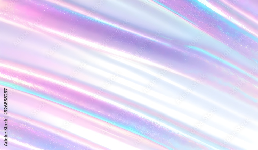Holographic background seamless trendy iridescent light foil texture. Soft holographic pastel unicorn marble background pattern. Modern pearlescent blurry abstract swirl illustration.
Holographic background seamless trendy iridescent light foil texture. Soft holographic pastel unicorn marble background pattern. Modern pearlescent blurry abstract swirl illustration.