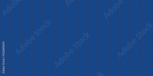 Modern abstract blue background with glowing geometric lines. Blue gradient hexagon shape design