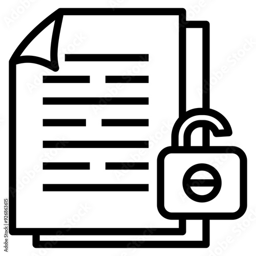 Permission  Icon Element For Design