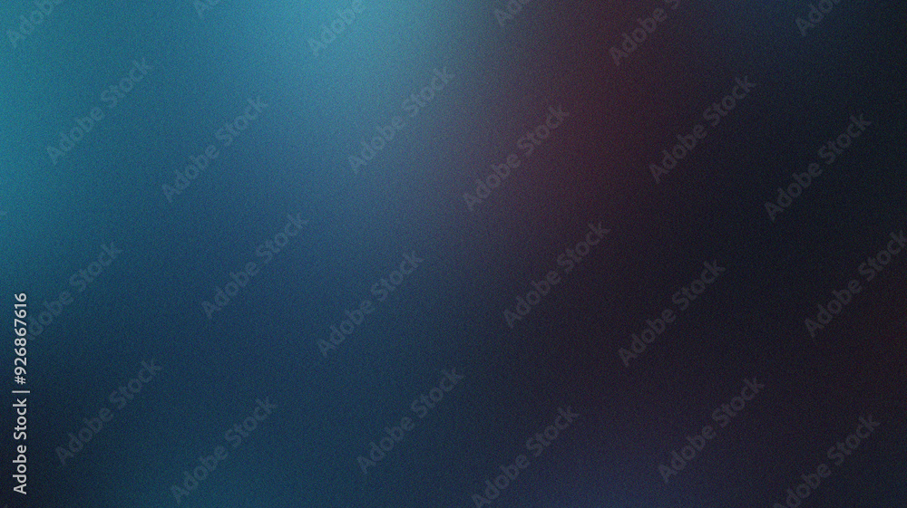 Obraz premium Dark blue background with a smooth gradient of bold colors, overlaid with subtle noise texture. 