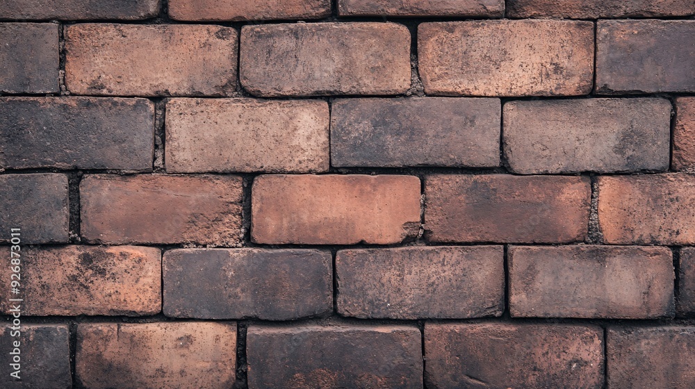A close-up view of a textured brick wall, showcasing its rustic appearance and earthy tones. A close-up view of a textured brick wall, showcasing its rustic appearance and earthy tones.