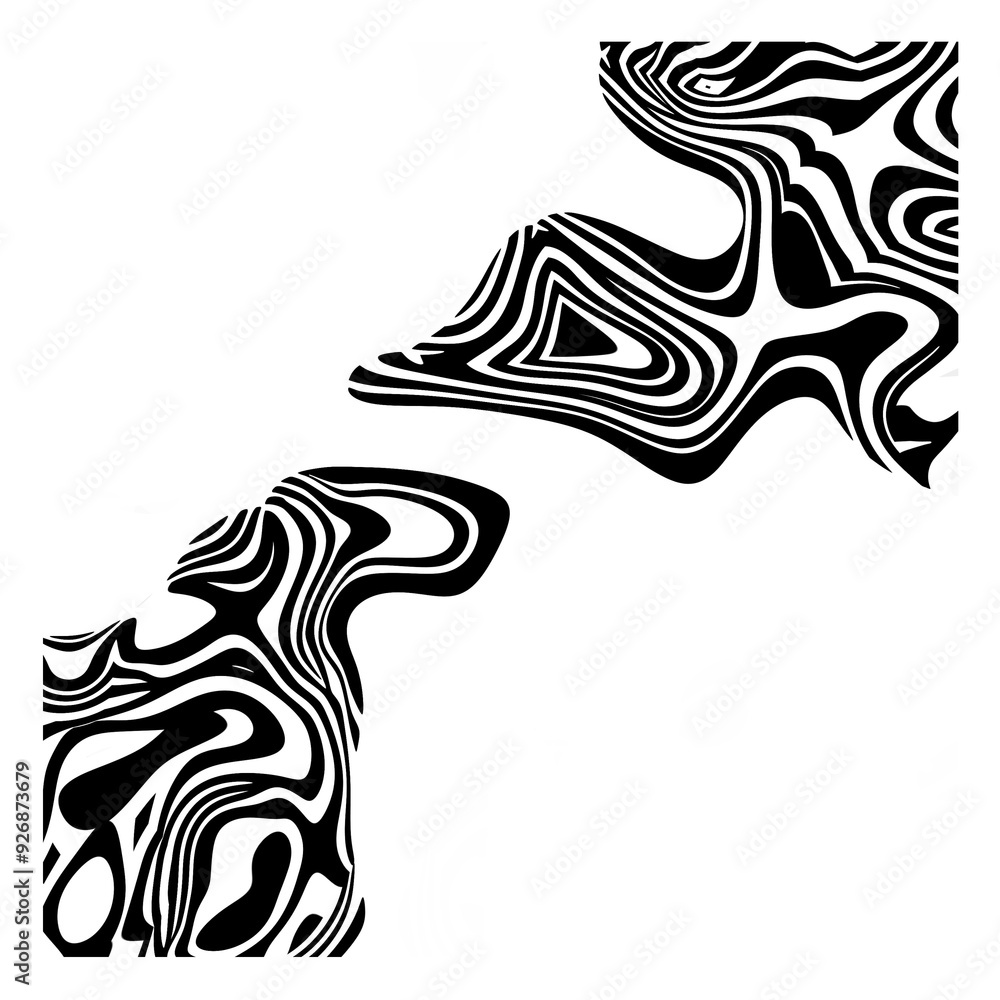 Obraz premium abstract black and white background 