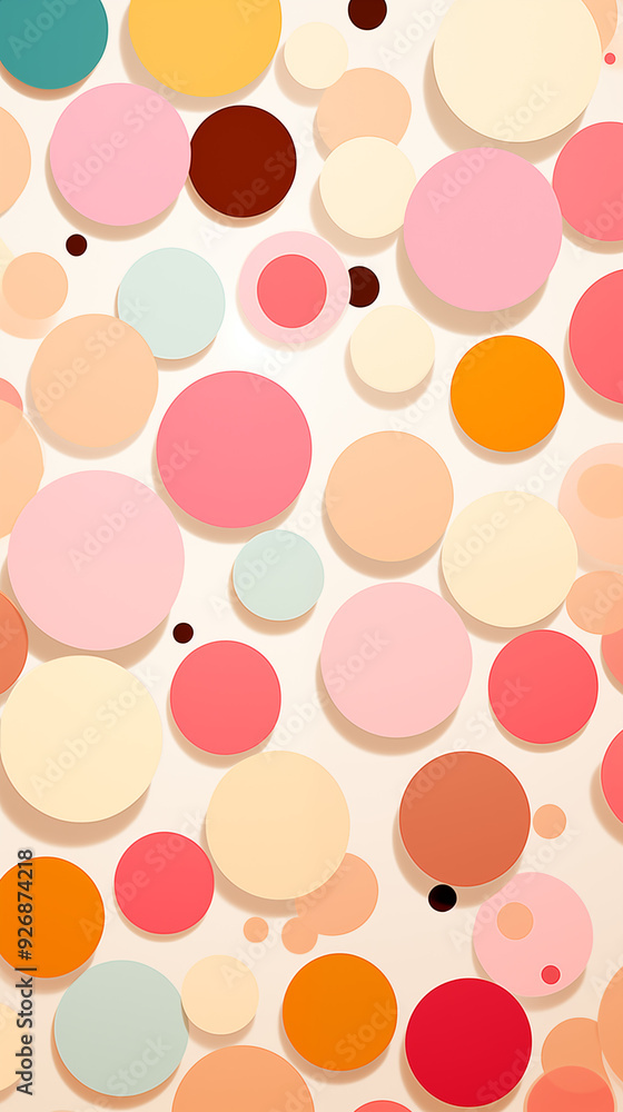 Colorful Circles, Dots, Balls on Pink Background, Abstract Image, Texture, Pattern, Wallpaper, Cover and Screen of Smartphone, Cell Phone, Computer, Laptop, 9:16 and 16:9 Format Colorful Circles, Dots, Balls on Pink Background, Abstract Image, Texture, Pattern, Wallpaper, Cover and Screen of Smartphone, Cell Phone, Computer, Laptop, 9:16 and 16:9 Format
