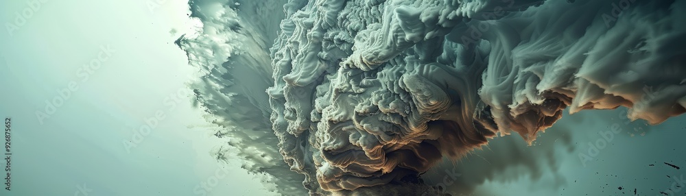 Abstract Cloud Formation in a Stormy Sky Abstract Cloud Formation in a Stormy Sky
