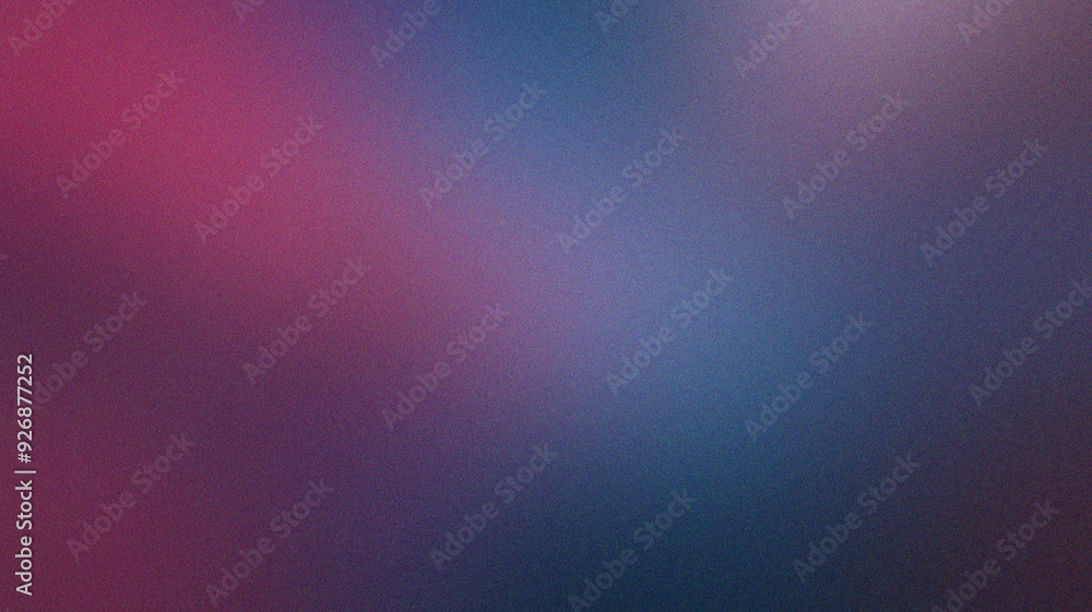 Obraz premium blue and purple background with a smooth gradient of bold colors, overlaid with subtle noise texture. 