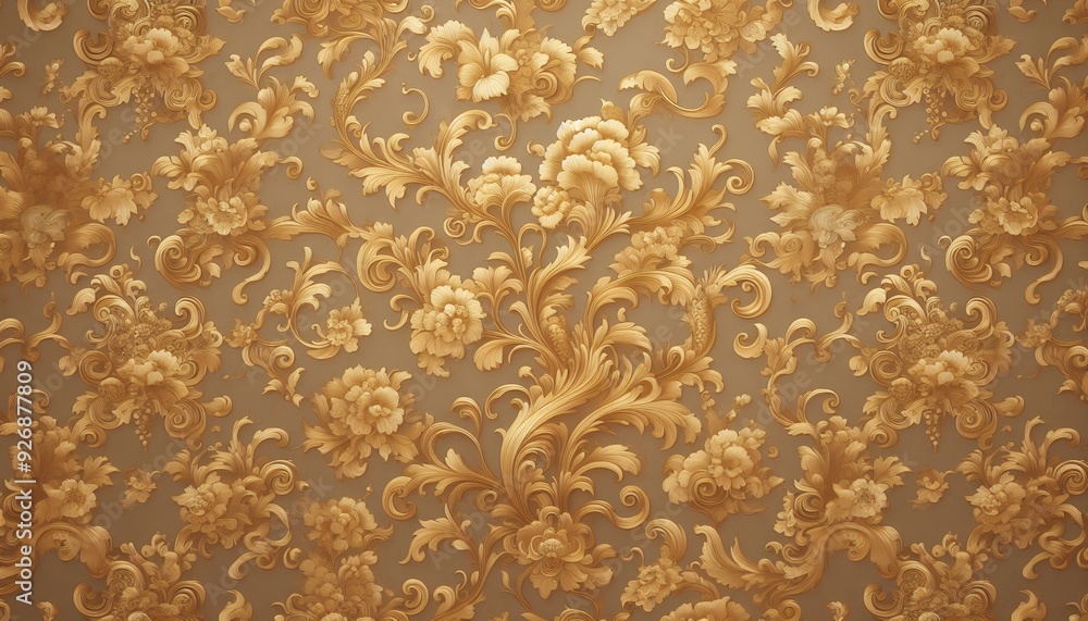 Vector Art: Radiant Gold Design Vector Art: Radiant Gold Design