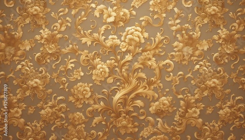 Vector Art: Radiant Gold Design