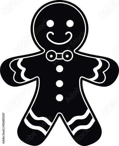 christmas gingerbread person