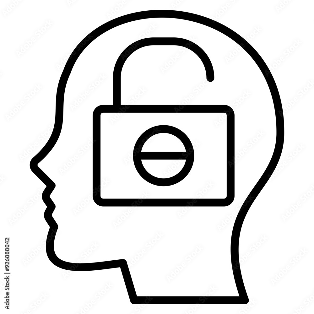 Open Mind Icon Element For Design Open Mind Icon Element For Design