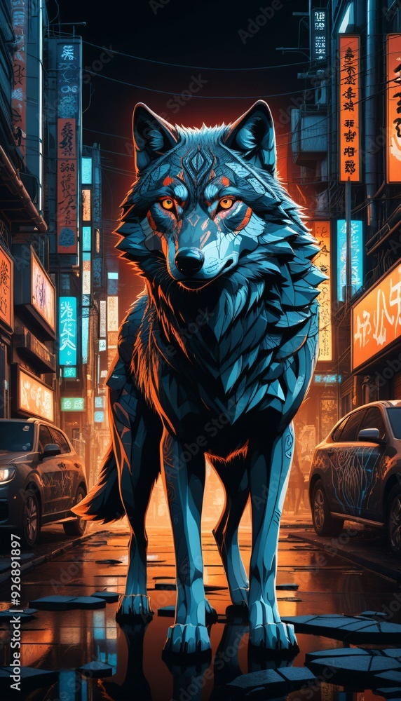 Wildlife and dark fantasy_9 Generative AI Wildlife and dark fantasy_9 Generative AI