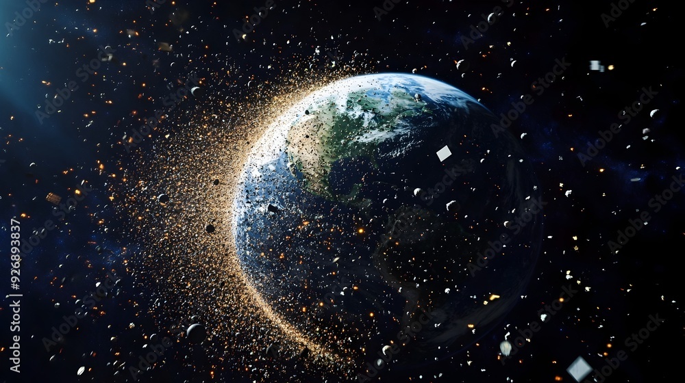 Visualizing the Vast Array of Space Debris Orbiting the Earth Visualizing the Vast Array of Space Debris Orbiting the Earth