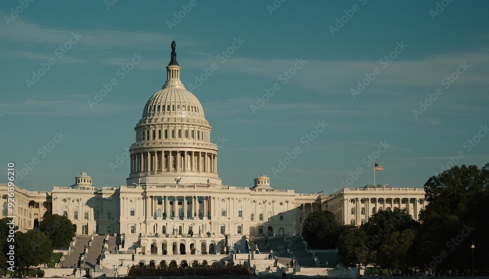 Fototapeta premium Capitol Building, Washington, USA 18
