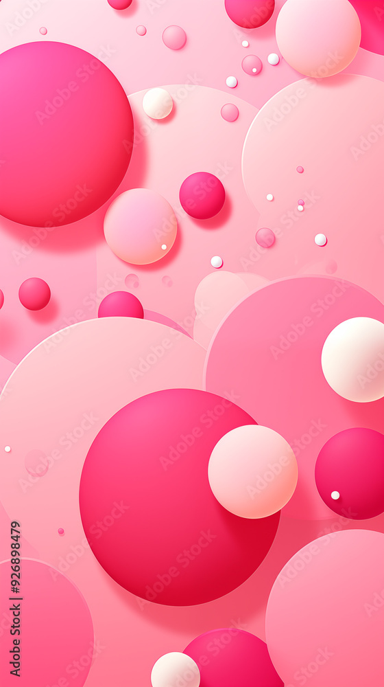 Red Circles, Dots, Balls on Pink Background, Abstract Image, Texture, Pattern, Wallpaper, Cover and Screen of Smartphone, Cell Phone, Computer, Laptop, 9:16 and 16:9 Format Red Circles, Dots, Balls on Pink Background, Abstract Image, Texture, Pattern, Wallpaper, Cover and Screen of Smartphone, Cell Phone, Computer, Laptop, 9:16 and 16:9 Format