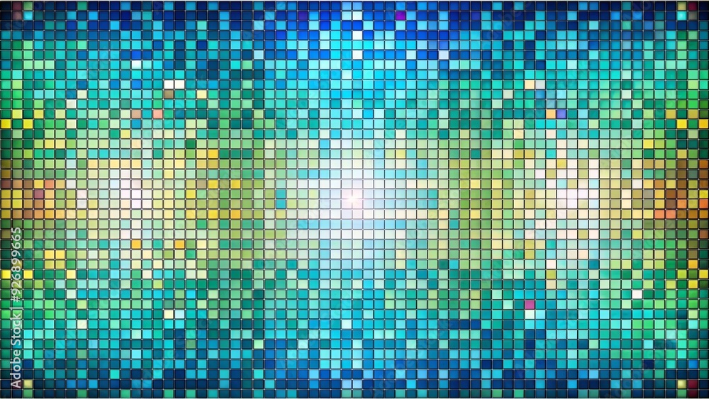 Abstract square pixel mosaic background with a pixelated effect Abstract square pixel mosaic background with a pixelated effect