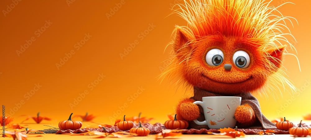 Fototapeta premium squirrel in the forest
