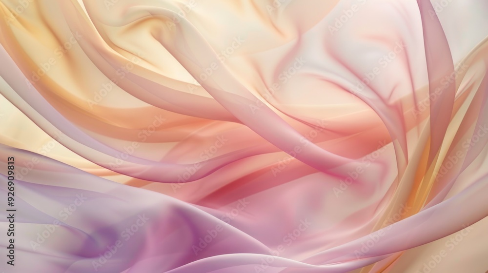 Fototapeta premium Abstract Draped Fabric Background