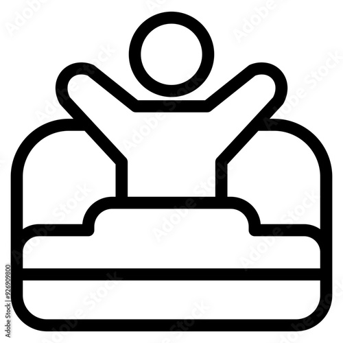 Wake Up  Icon Element For Design