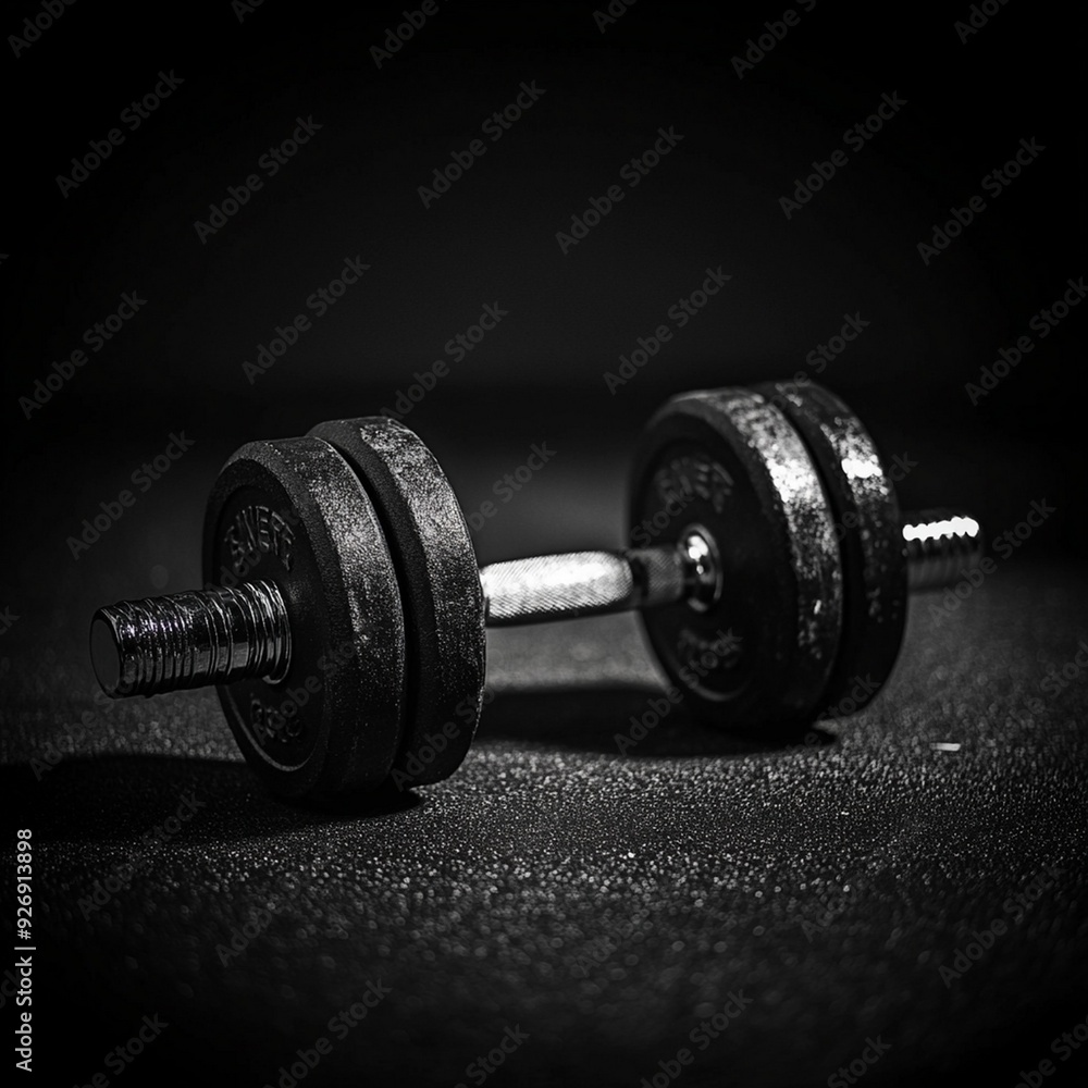 Naklejka premium Fitness center and equipment Fitness background