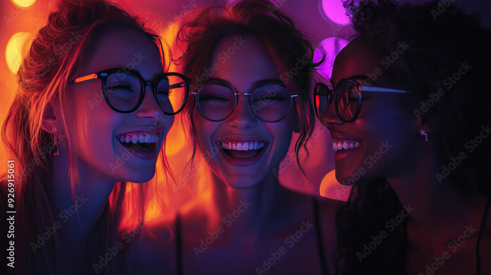 Friends share a laugh as they comment on each other's posts, creating memories online. Friends share a laugh as they comment on each other's posts, creating memories online.
