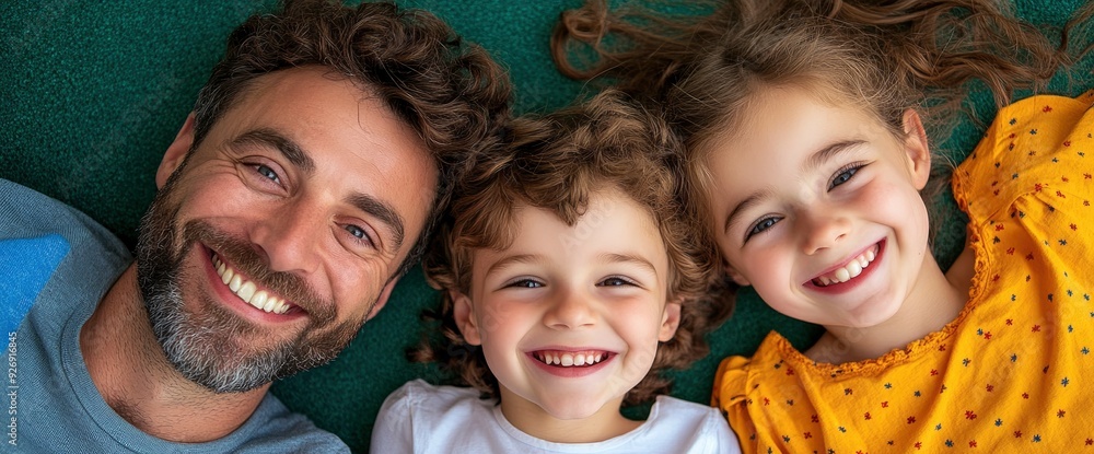 Family Lying On The Floor, Their Bond Of Love And Laughter Creating A Joyful Home Family Lying On The Floor, Their Bond Of Love And Laughter Creating A Joyful Home