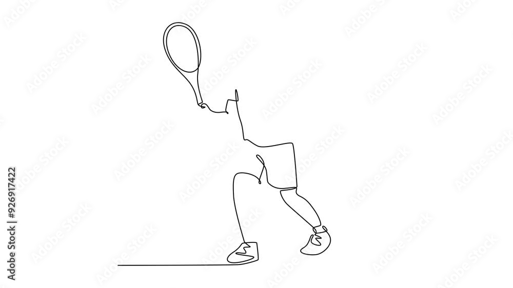 Do sports concept. Single line draw design. Full length animation illustration. High quality 4k footage. Do sports concept. Single line draw design. Full length animation illustration. High quality 4k footage.