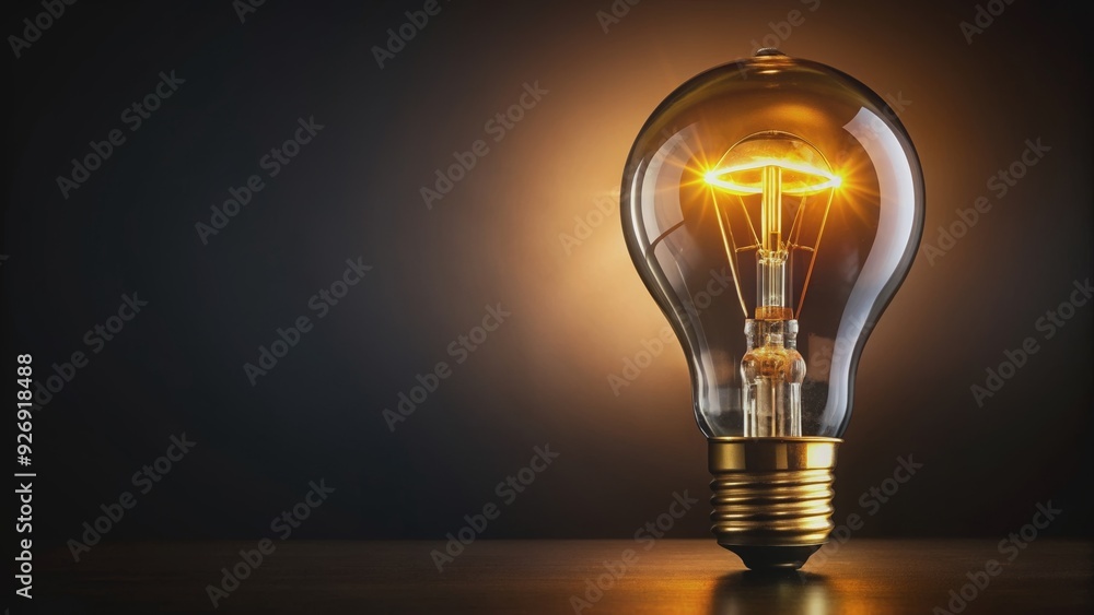 Traditional electric bulb glowing in the dark , light, electricity, filament, energy, bright, incandescent Traditional electric bulb glowing in the dark , light, electricity, filament, energy, bright, incandescent