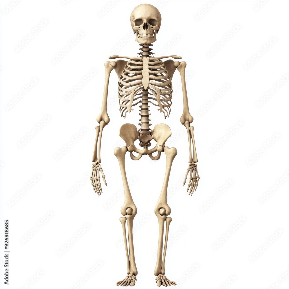 Human Skeletal System Anatomy: A Comprehensive Guide with Major Bones Human Skeletal System Anatomy: A Comprehensive Guide with Major Bones