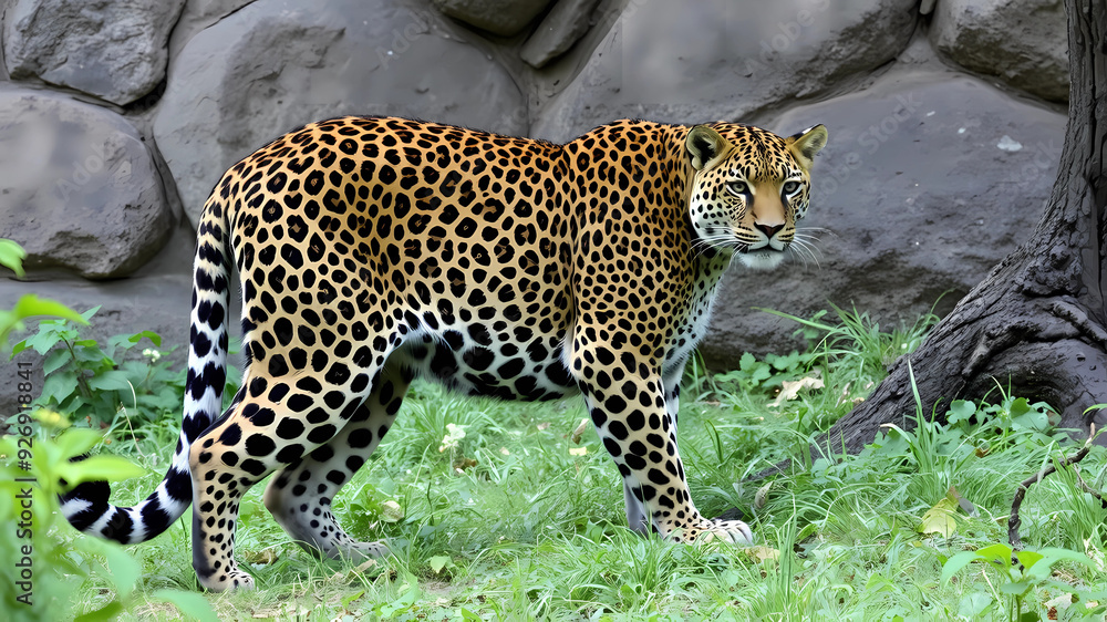 Obraz premium portrait of a leopard