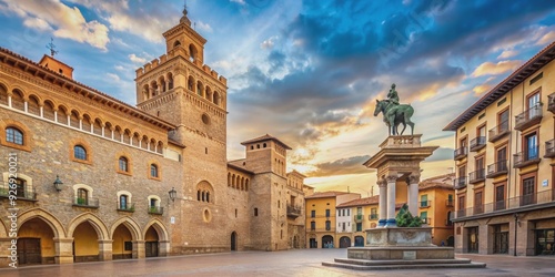 Historic architecture in Teruel