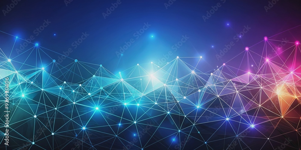 Abstract geometric background with plexus mesh design , network, technology, digital, connection, abstract, futuristic, grid Abstract geometric background with plexus mesh design , network, technology, digital, connection, abstract, futuristic, grid