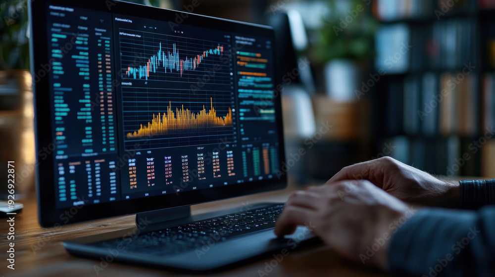 Using a financial management app, the advisor demonstrates how technology simplifies investment tracking. Using a financial management app, the advisor demonstrates how technology simplifies investment tracking.