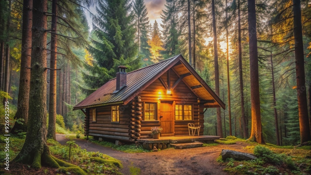 Cozy cabin in the woods, perfect for a relaxing getaway, cozy, cabin, woods, nature, retreat, tranquil, peaceful, relaxation Cozy cabin in the woods, perfect for a relaxing getaway, cozy, cabin, woods, nature, retreat, tranquil, peaceful, relaxation