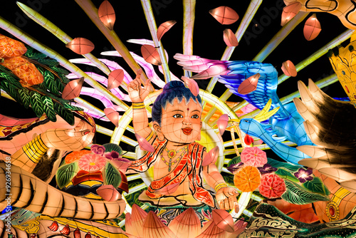 The Aomori Prefecture Nebuta festival. Located in Northern Japan, every summer Aomori hosts the Nebuta festival. This is a festival celebrating gods and stories with giant paper lanterns.