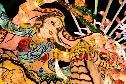 The Aomori Prefecture Nebuta festival. Located in Northern Japan, every summer Aomori hosts the Nebuta festival. This is a festival celebrating gods and stories with giant paper lanterns.