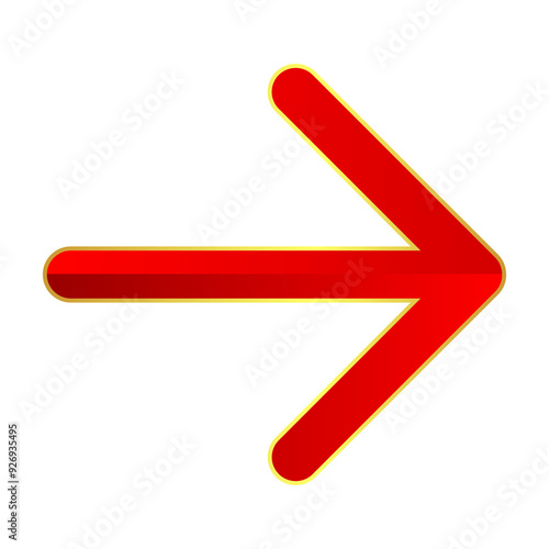 red arrow sign