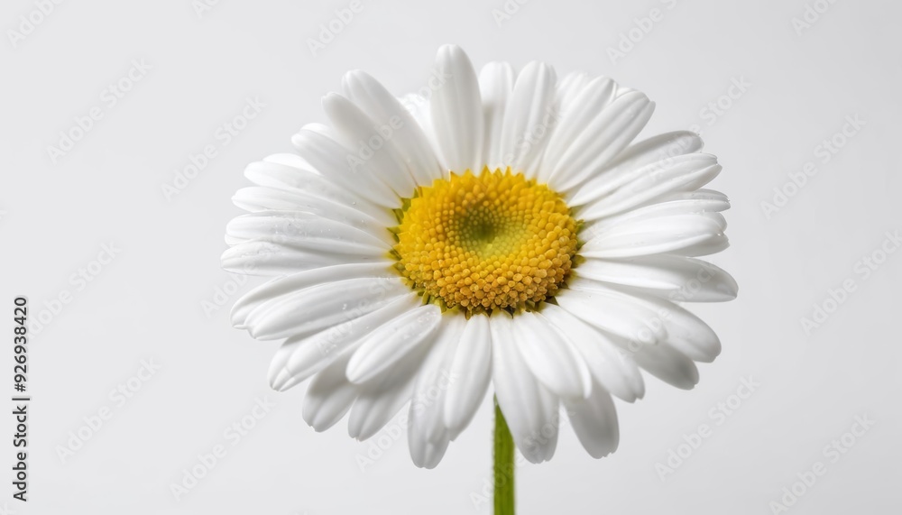 Bright and Beautiful A single white daisy in bloom Bright and Beautiful A single white daisy in bloom