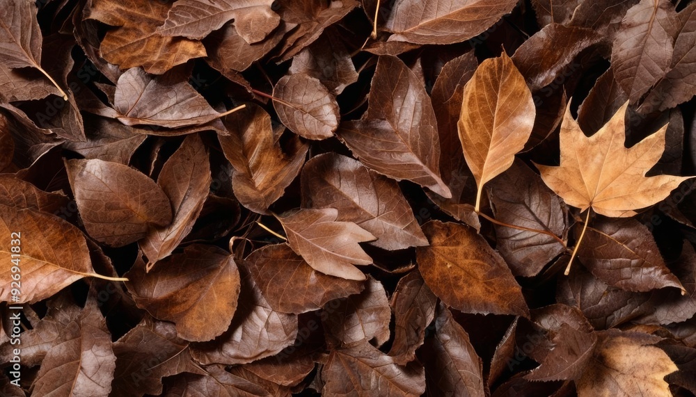 Autumns tapestry A closeup of fallen leaves Autumns tapestry A closeup of fallen leaves