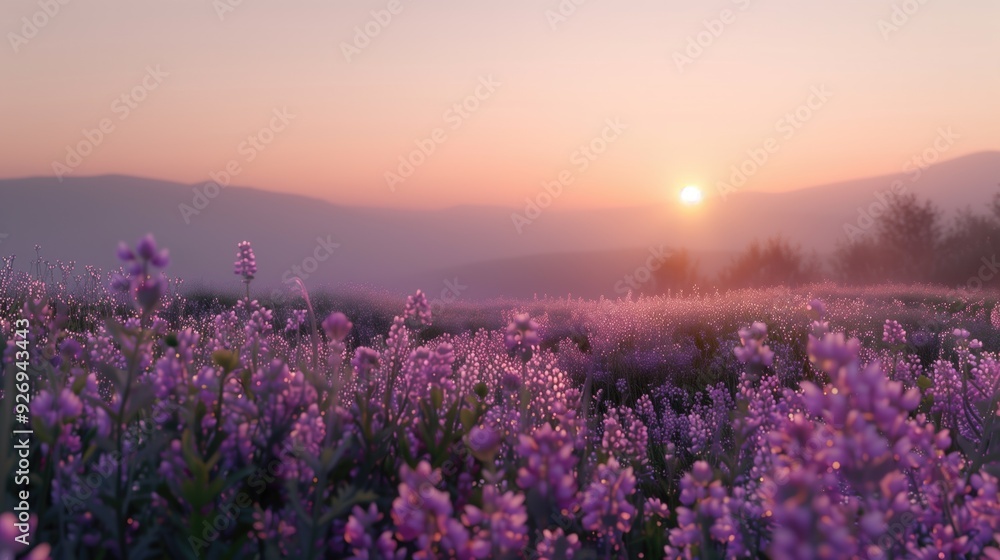 Fototapeta premium Free good morning scene wallpaper background photo