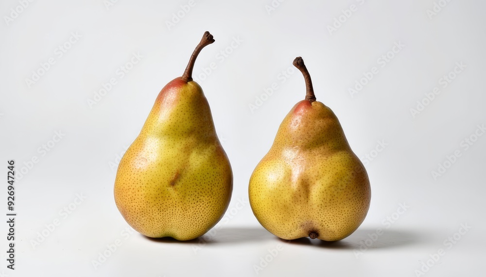Freshly picked ripe pears ready for a healthy snack Freshly picked ripe pears ready for a healthy snack