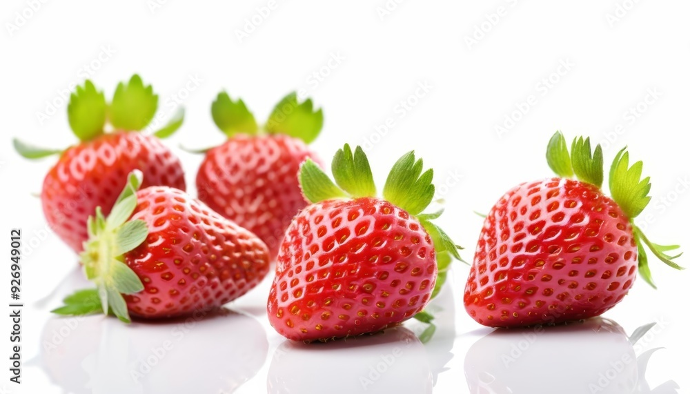 Fresh and juicy strawberries perfect for summer Fresh and juicy strawberries perfect for summer