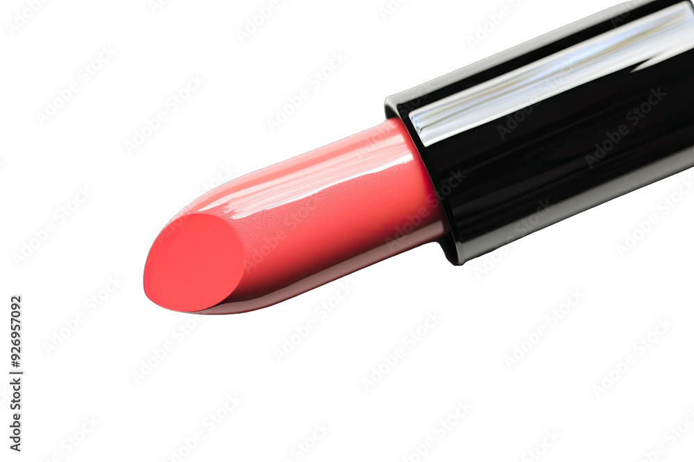 Close-up of a vibrant pink lipstick showcasing its smooth texture and sleek packaging, perfect for beauty and cosmetic themes. Close-up of a vibrant pink lipstick showcasing its smooth texture and sleek packaging, perfect for beauty and cosmetic themes.
