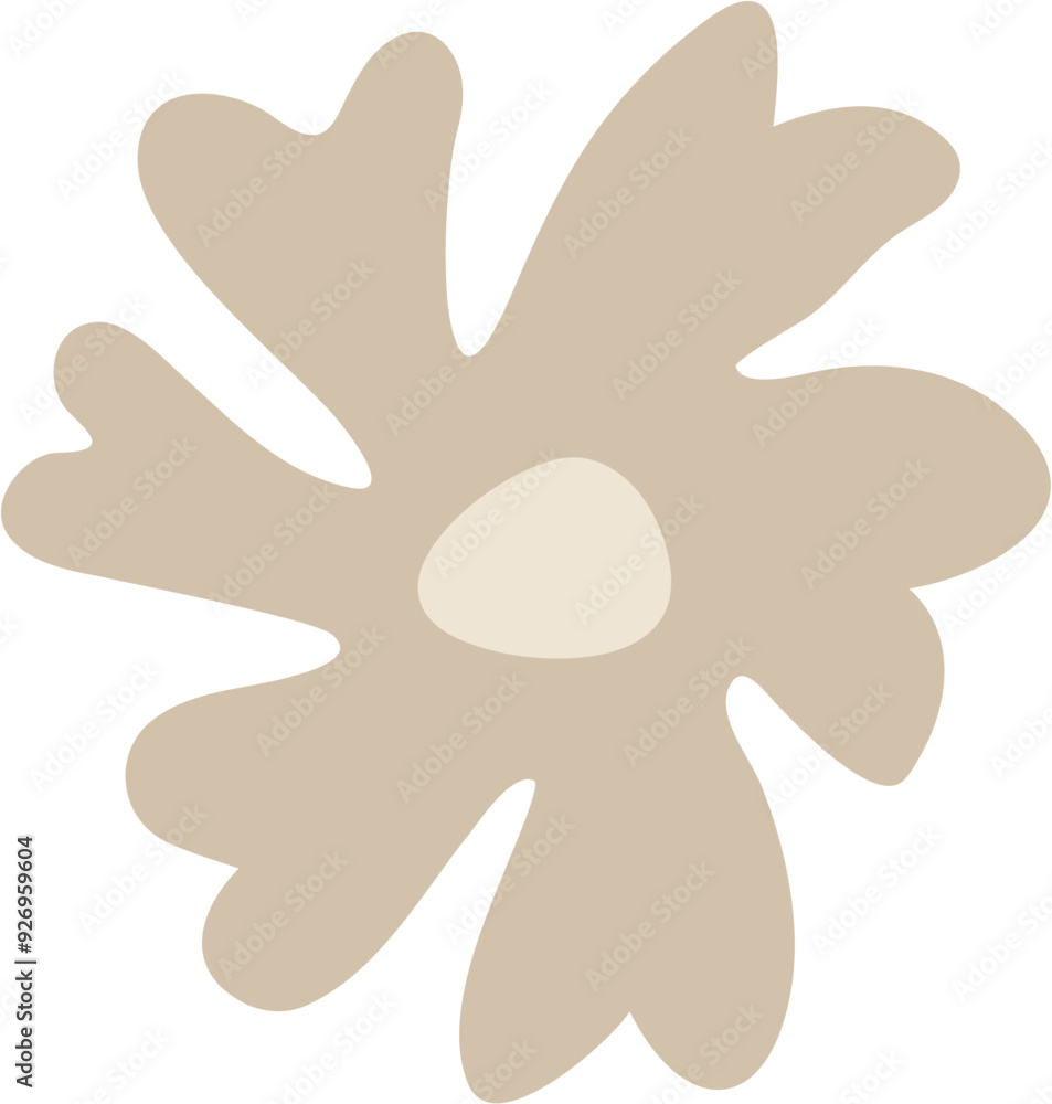 Hand-Drawn Doodle Abstract Organic Shape Hand-Drawn Doodle Abstract Organic Shape