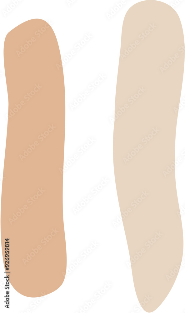 Hand-Drawn Doodle Abstract Organic Shape