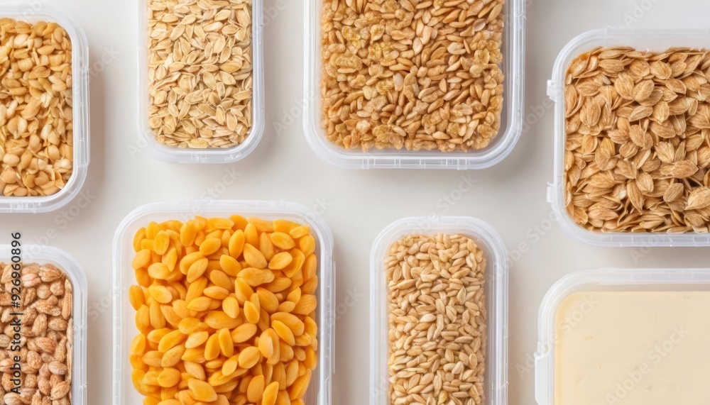 Organized grains for a healthy start Organized grains for a healthy start