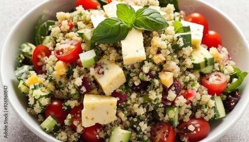  Fresh and vibrant summer salad photo