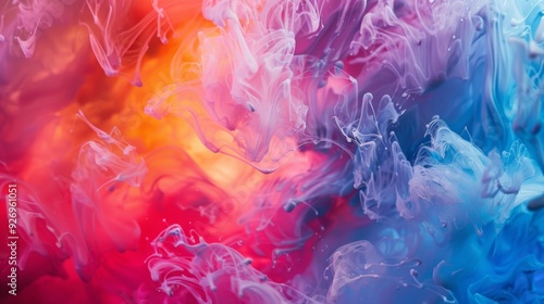 Wallpaper Mural Abstract Ink Swirls Torontodigital.ca