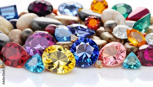  Vibrant gemstones a treasure trove of sparkle and color