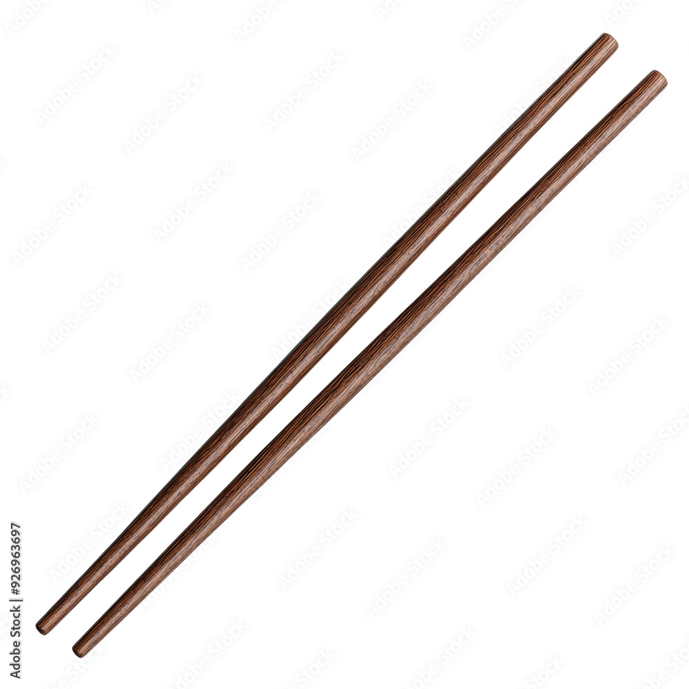 Two brown drinking straws isolated on a black background. Two brown drinking straws isolated on a black background.