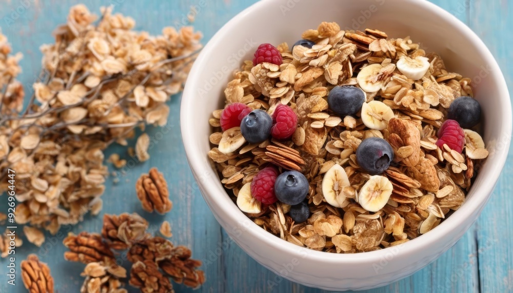 Deliciously nutritious breakfast bowl Deliciously nutritious breakfast bowl