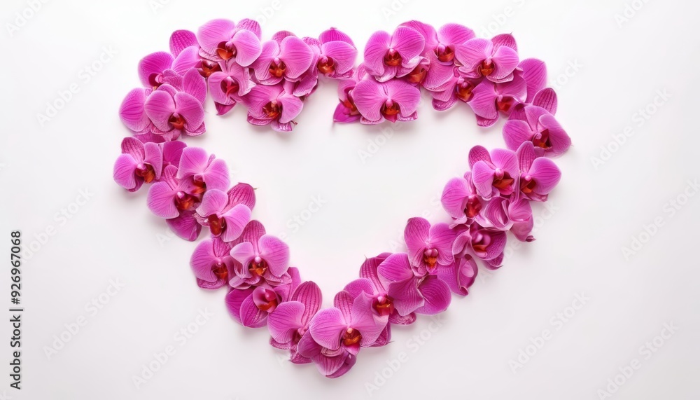 Pink Orchids A Heart of Love Pink Orchids A Heart of Love